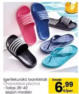 Eroski Chancetas piscina oferta