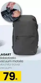 Eroski Lagart - mochila travel vacuum oferta