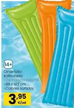 Eroski Intex - colchoneta basica oferta