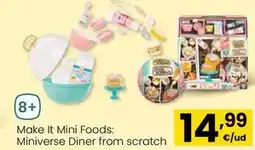 Eroski Make it mini foods: miniverse diner from scratch oferta