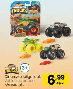 Eroski Monster trucks - vehiculos básicos oferta
