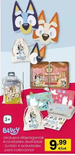 Eroski Bluey - actividades divertidas surtido 4 actividades para coleccionar oferta