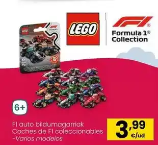Eroski Lego - coches de fl coleccionables oferta