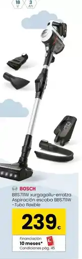 Eroski Bosch - aspiración escoba bbs711w oferta