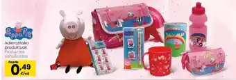 Eroski Pepa pig - productos senalizados oferta