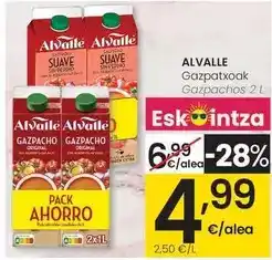 Eroski Alvalle - gazpachos oferta