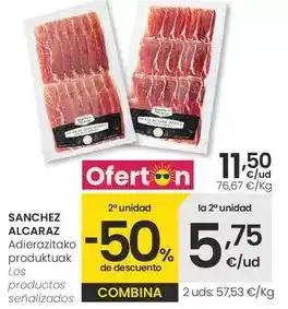 Eroski Sánchez alcaraz - los productos oferta