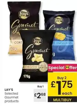 Eroski Lay's - selected gourmet products oferta