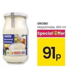Eroski Eroski - mayonnaise oferta