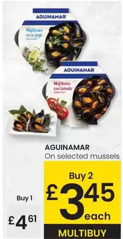 Eroski Aguinamar - on selected mussels oferta