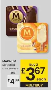Eroski Magnum - selected ice creams oferta
