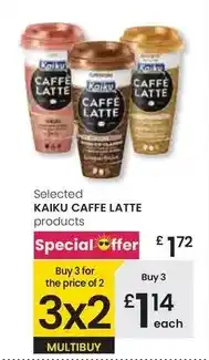Eroski Kaiku - selected caffe latte products oferta