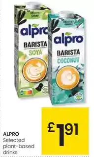 Eroski Alpro - selected plant based drinks oferta