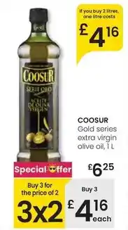 Eroski Coosur - gold series extra virgin olive oil oferta
