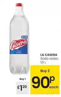 Eroski La casera - soda water oferta