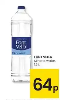 Eroski Font vella - mineral water oferta