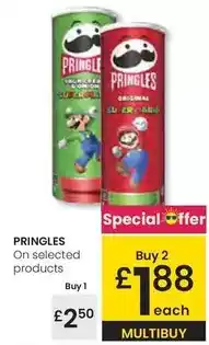 Eroski Pringles - on selected products oferta