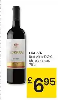 Eroski Ederra - red wine d.o.c. rioja crianza oferta