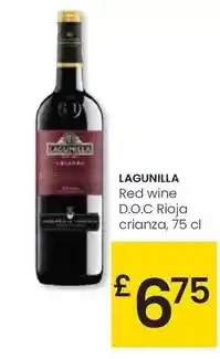 Eroski Lagunilla - red wine d.o.c rioja crianza oferta