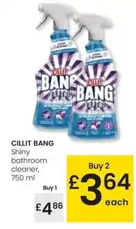 Eroski Cillit bang - shiny bathroom cleaner oferta