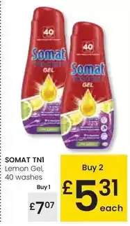 Eroski Somat - tn1 lemon gel oferta