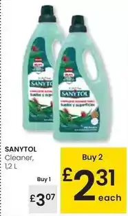 Eroski Sanytol - cleaner oferta