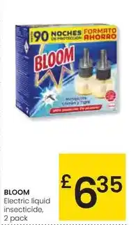 Eroski Bloom - electric liquid insecticide oferta