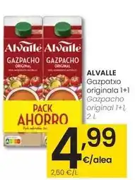 Eroski Alvalle - gazpacho original oferta