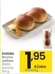 Eroski Eugoba - bollito brioche oferta