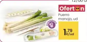 Eroski Puerro manojo oferta