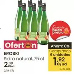 Eroski Eroski - sidra natural oferta