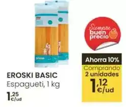 Eroski Eroski - basic espagueti oferta