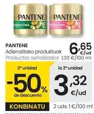 Eroski Pantene - productos oferta