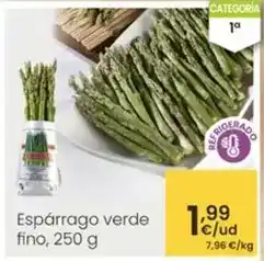 Eroski Espárrago verde fino oferta