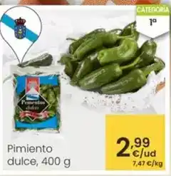 Eroski Pimiento dulce oferta