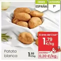 Eroski Patata blanca oferta