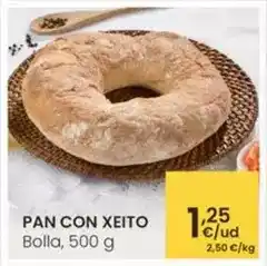 Eroski Pan con xeito oferta