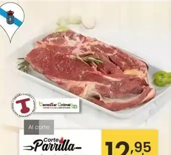 Eroski Corte parrilla - aguja de ternera gallega oferta