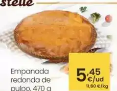 Eroski Empanada redonda de pulpo oferta