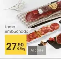 Eroski Lomo embuchado oferta
