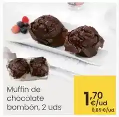 Eroski Muffin de chocolate bombón oferta