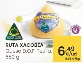 Eroski Ruta xacobea - queso d.o.p. tetilla oferta