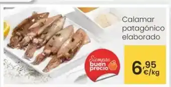 Eroski Calamar patagónico elaborado oferta