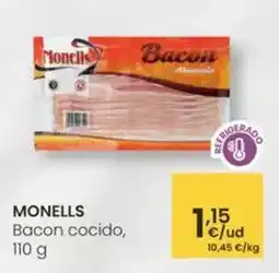 Eroski Monells - bacon cocido oferta
