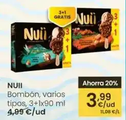 Eroski Nuii - bombon oferta