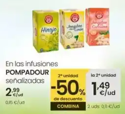 Eroski Pompadour - en las infusiones oferta