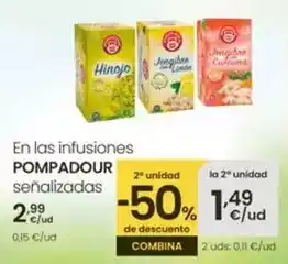 Eroski Pompadour - en las infusiones oferta