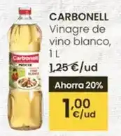 Eroski Carbonell - vinagre de vino blanco oferta