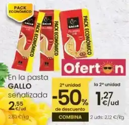 Eroski Gallo - en la pasta oferta