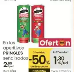 Eroski Pringles - en los aperitivos oferta